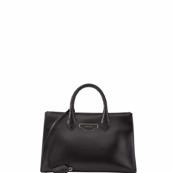 RARE BALENCIAGA all ostrich trim tote - Picture 9 of 9